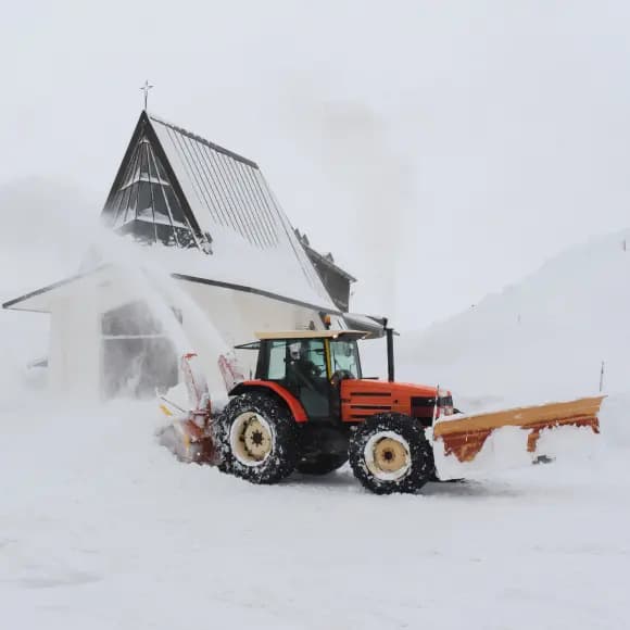 image of a snow removal vehicle